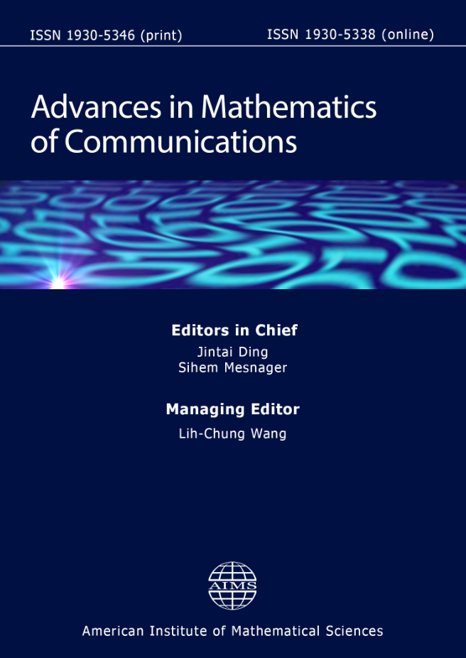 Advances in Mathematics of Communications logo