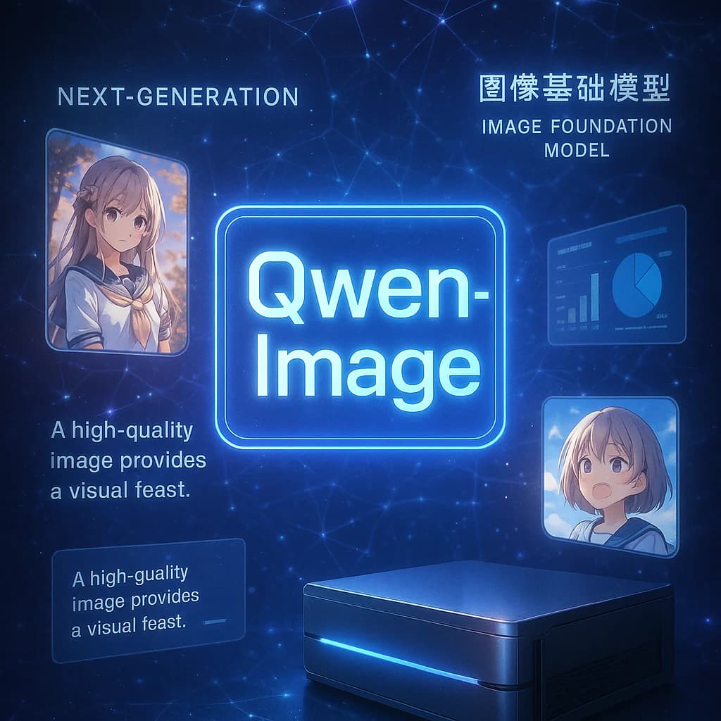 重磅!阿里开源媲美GPT-4o的图片生成和编辑大模型Qwen Image,中文渲染能力很强,还有精确的文字控制,免费开源!