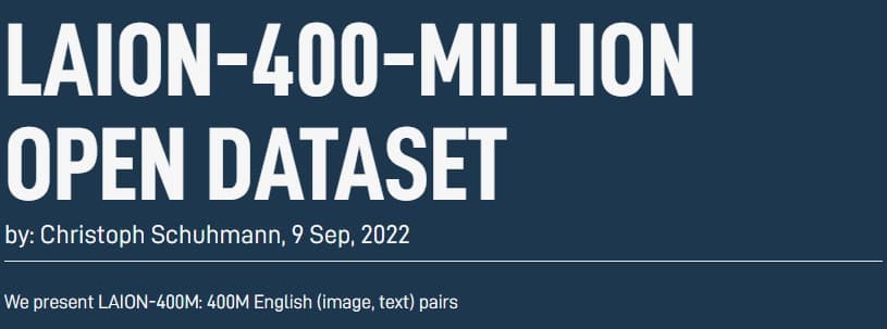 重磅数据集公布!LAION-400-Million Open Dataset免费的4亿条图像-文本对数据( LAION-400M:English (image, text) pairs)