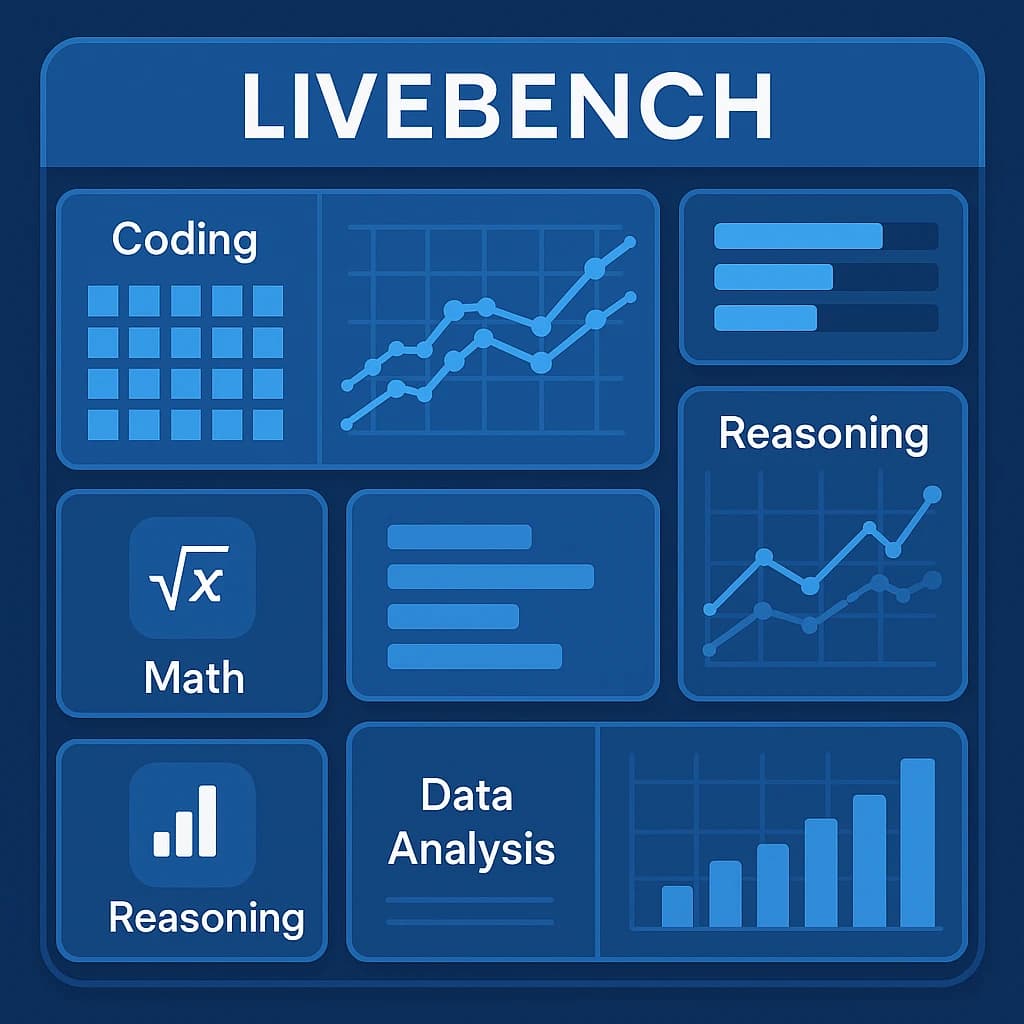 LiveBench:一种抗污染的大型语言模型基准测试