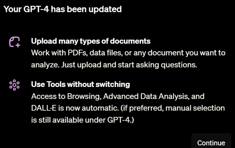可能是史上最强大的AI Agent!OpenAI重磅更新:整合了多模态、外部访问、数据分析后的GPT-4更像是AI Agent了!