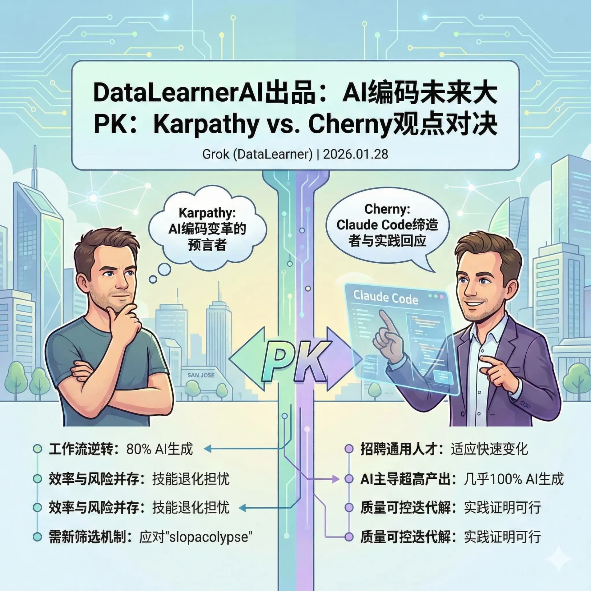 AI编码领域的转变:Karpathy的2026年反思与Boris Cherny的Claude Code团队回应