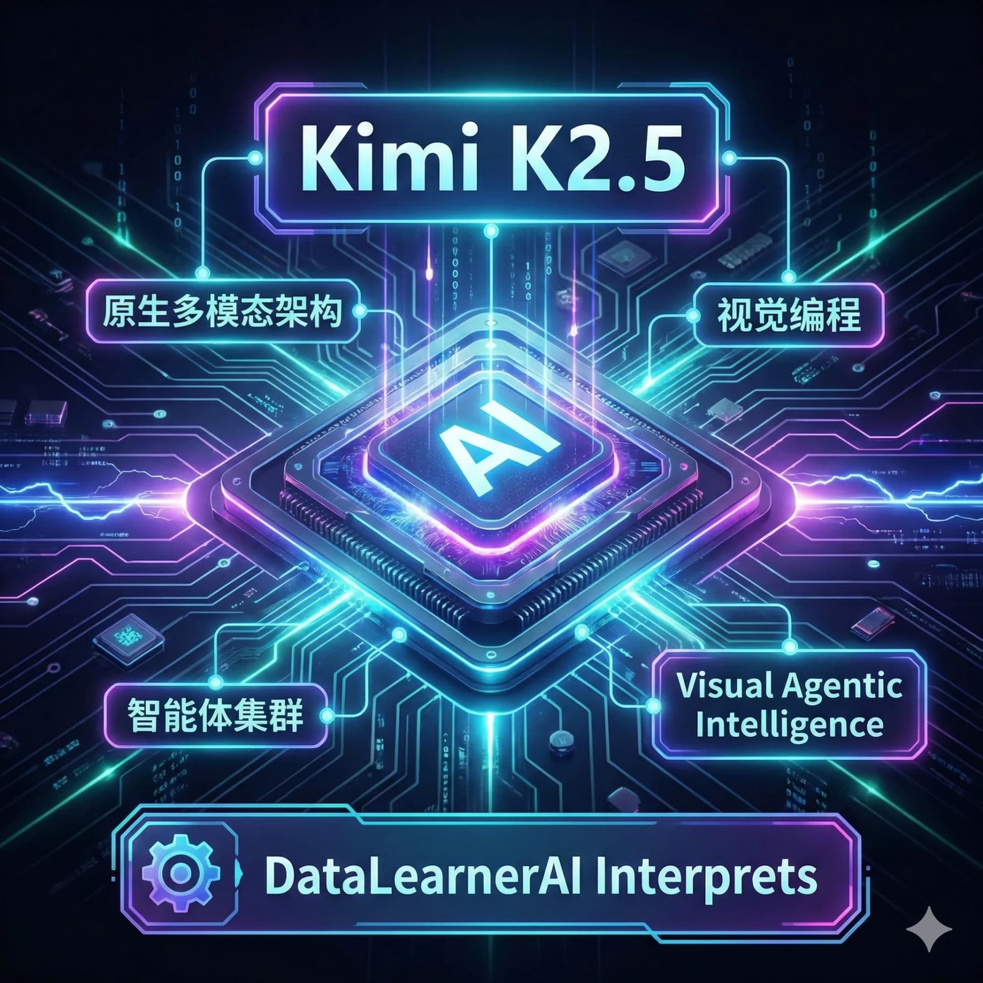 重磅!Kimi K2.5发布,依然免费开源!原生多模态MoE架构,全球最大规模参数的开源模型之一,官方评测结果比肩诸多闭源模型!可以驱动100个子Agent执行!