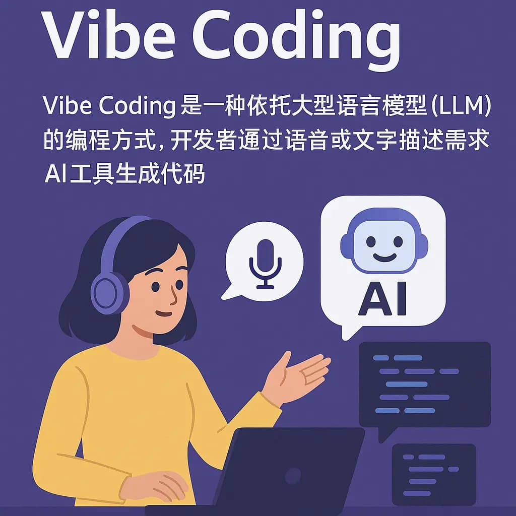 最近很火的基于人工智能(AI)的vibe coding是什么?它和传统软件编码之间有什么区别?