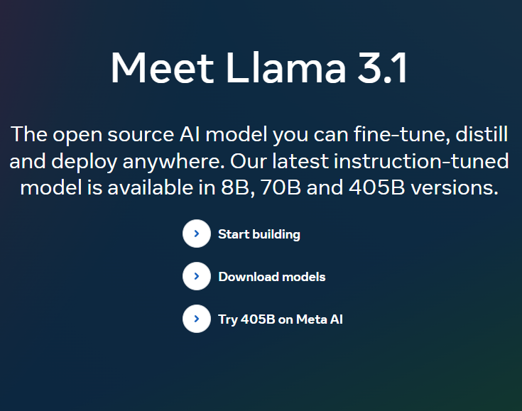 重磅！MetaAI开源4050亿参数的大语言模型Llama3.1-405B模型！多项评测结果超越GPT-4o，与Claude-3.5 Sonnet平分秋色！